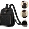 Mochila de mujer con bordado de diamantes transfronterizo, nueva mochila de viaje de gran capacidad, versión coreana, versátil, resistente al agua, mochila para estudiantes