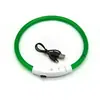 Suministros para Mascotas Collar LED para Perro Iluminado Collar con Carga USB Collar Luminoso para Perros Teddy Tamaño Grande, Mediano y Pequeño
