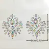Venda Quente Transfronteiriça Adesivos de Diamante para Seios em Acrílico Adesivos Sexy para Seios Moda Europeia e Americana Balada Carnaval Adesivos Corporais Atacado
