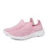 Zapatos de mujer de talla grande de comercio exterior de primavera 2023, de una sola capa, informales, de una sola capa, de malla que combina con todo, transpirables y con tejido de mosca.
