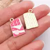 Acessórios para Joias DIY Liga Esmaltada Série Dia dos Namorados Buquê de Corações Pingentes Pulseiras Colares Chaveiros Charms