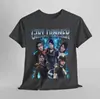 Caitlyn O Canet Camisa Hombres Mujeres Ropa Urbana Retro League of Legends Camisa Ropa Anime Fanm
