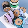 Fita de renda tramada com fio enrugado, laço de fita, acessórios de cabelo, material DIY, flor, embalagem de presente, fita de fio rabo de peixe