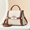 Bolsos de Mujer 2025 Nuevo Trendy Primavera y Verano Personalizado Color Contraste Versión Coreana Ins Celebridad de Internet Hombro Cruzado de Mano Bolso Cuadrado Pequeño