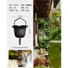 Cadena de Lluvia de Tubo de Bambú de Acero Inoxidable para Patio de Villa Cadena Guía de Agua para Aleros Japoneses Cadena de Lluvia de Drenaje para Casa de Huéspedes Bajante de Canalón