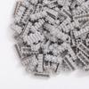 Blocos de construção de partículas pequenas a granel 8MM partículas de plástico pintura de pixel materiais artesanais compatíveis com Lego montagem gratuita atacado