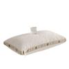 Almohada nueva directa de fábrica de soya bordado tridimensional almohada para la salud relleno de pluma y vellón almohada núcleo de almohada de hotel