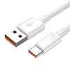 Cable de Datos de 6A es Adecuado para Cables de Datos Tipo-C de Huawei y Cables de Carga Rápida USB de Alta Corriente para Teléfonos Móviles