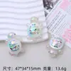 Nuevos Accesorios para Pendientes de Resina DIY de Tortuga Galvanizada que Brillan en la Oscuridad Caja Ciega Bolsa Ciega