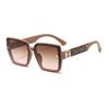 Gafas de Sol de Nuevo Estilo 2025 para Mujer, de Alta Gama, Montura Grande, Favorecedoras, Gafas de Sol Pequeñas, Gafas de Sol Negras, Protección Solar y Protección UV de Moda