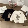Nuevo Suéter de Primavera y Otoño para Bebés Niños, Tejido de Dibujos Animados a la Moda, Top Versátil Elegante para Niños