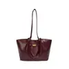Bolso Tote Grande Minimalista y Lujoso para Mujer, Nuevo Bolso de Moda para el Trabajo con Estilo Elegante, Versátil Bolso de Hombro de Gran Capacidad, Moderno