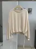 KEKEZOON Moletom com Cordão na Cintura Feminino Outono Estilo Coreano Moda Versátil Solto Manga Longa Cor Sólida Top 9315