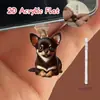 Protetor de Poeira para Celular Gato Raivoso Acrílico Popular Transfronteiriço 2D Pingente Tipo-C Fofo