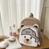 Nova Mochila de Urso de Desenho Animado com Aparência de Alta Qualidade e Fofa para Crianças do Jardim de Infância de 3ª a 5ª Série, Mochila Leve