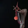 Nove Palácios e Oito Trigramas Estilo Xizang, um Estilo que Mistura Culturas Han e Xizang, Enfeite de Carro Tecido à Mão, Enfeite para Pendurar em Bolsa, Decoração de Pendurar Interna, Peça Única de Item Decorativo