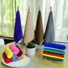 Overlock Tejido de Punto por Urdimbre Microfibra Alta Densidad Absorbente de Agua No se Engancha Fácilmente Recubrimiento Encerado Absorbente de Agua Libre de Pelusa Toalla Venta al por Mayor