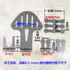 Compresor de Aire 90 Placa de Válvulas Bomba de Aire Admisión y Escape Dafeng Shangai Hengda Jucai Juba Fusheng Jiejie Bao Placa de Válvulas
