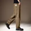 Pantalones casuales rectos estilo italoamericano para hombre, pantalones deportivos anchos de talla grande holgados, pantalones de trabajo para hombre, estilo primavera y otoño