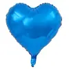 Globos de Aluminio en Forma de Corazón de Color Claro de un Solo Color para Bodas y Fiestas, Globos de Aluminio en Forma de Corazón al por Mayor
