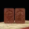 Madera de azufaifo alcanzada por un rayo Talismán Zizhi de Longhushan Talismán Zhenwu colgante de seis y siete estrellas, fosilizado, suministro en transmisión en vivo del fabricante