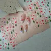 Pegatinas adhesivas para decoración de uñas, diseño de copo de nieve navideño en relieve, nuevas pegatinas para uñas, decoraciones europeas y americanas de Papá Noel, pegatinas de calcetín