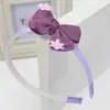Venda Quente Tiara Infantil Estilo Coreano Laço Fofo Xadrez Tiaras Acessórios de Cabelo para Meninas Headwear Bebê Flor na Cabeça Atacado
