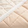 Cobertor de Cabeceira de Veludo Estilo Creme Selecionado Cuidadosamente, Tapete Grosso de Pelúcia para Inverno, Cobertor Antiderrapante para Quarto, Tapete de Chão Tatami