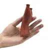 Tirachinas de madera de pera de cártamo estándar para exteriores con banda de goma plana de presión rápida para adultos, tirachinas competitivo de alta precisión, arco completo gratis