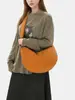 Bolso de Mano Estilo Nuevo Tipo Empanada con Gran Capacidad, Sensación de Alta Gama, Estilo Casual Trendy Perezoso, Bolso Retro de Hombro Individual Bajo el Brazo, Bolso Cruzado de Moda para Mujer
