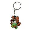 Llavero Profesional Personalizado de Goma Suave de PVC con Forma de Tigre, Llavero Publicitario del Zodiaco con Epoxi, Llavero de Animación Estéreo