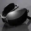 Gafas de Sol Plegables Polarizadas que Cambian de Color, Protección Solar, Protección UV, Gafas de Sol para Conducir, Montura Cuadrada de Moda, Visera Solar Tendencia