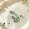 Acessórios de joia em liga que preservam a cor método antigo ouro de areia duas vidas feliz boa sorte contas espaçadoras corda de tecelagem diy fio de contas artesanal para amarrar pequenos acessórios