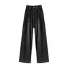 Otoño Invierno Retro Americano Tallas Grandes Chicas Gorditas Nuevo Estilo Cintura Alta Adelgazantes Más Terciopelo Engrosado Temperamento Jeans Mujer Coreano