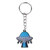 Venta directa de fábrica en stock llavero aeroespacial decoración de astronauta Amazon ciencia espacial regalo pequeño transfronterizo