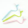 Cepillo de Limpieza para Inodoro Infantil Estilo Japonés Forma de V Forma de S Cepillo Pequeño para Inodoro Mango Curvo Cepillo Sanitario Cepillo de Plástico para Baño