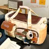 Bolsa de Viagem, Leve, Grande Capacidade, Bolsa para Esportes e Fitness de Curta Distância, Bolsa de Mão Portátil para Bagagem de Bordo, Bolsa de Maternidade, Bolsa de Armazenamento para Mulheres
