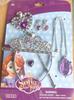 Accesorios para el Cabello de Elsa Máscara Plástico Corona para Niños Varita Mágica Polizón Guantes Corona de Cristal Muñeca de Princesa Aletas