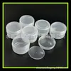 Botella de crema transparente de 15 ml con tapa interior botella de crema de 15 ml barril para polvo botella de polvo medicinal caja de muestra para crema