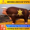 Inflable de desfile gigante para exteriores personalizado, modelo inflable de dibujos animados, animal inflable de PVC, vaca, globo flotante de aire, modelo inflable de delfín