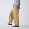 Ropa Infantil Haima 2026 Otoño Nuevo Pantalones Casuales de Algodón Puro para Niños Estilo Coreano Sueltos Ropa de Otoño Pantalones Curvos para Niños Mayores