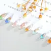 Chegada Nova Contas Artesanais Antigas Esmaltadas Gotas d'Água Areia Gradiente Duas Cores Estreladas Colar Brincos Grampo de Cabelo Acessórios diy