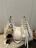 Bolsa tote grande de alta qualidade 2026 nova elegante versátil para o dia a dia transversal bolsa de ombro única bolsa de axila texturizada