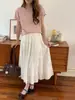El artículo imprescindible de la 3ª Mañana para Todos: Camiseta de Manga Corta Holgada Adelgazante con Cuello Redondo Simple Estilo Coreano Zy4236