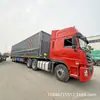 Exportación de fábrica de semirremolque de transporte de apertura de alas, semirremolque de transporte tipo caja de apertura de alas de 3 ejes con doble ala