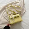 Moda Bolso Popular Moda Transfronteriza Bolso Kelly para Mujer 2025 Nueva Llegada Trendy Versátil Ins Mano Hombro Cruzado