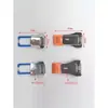 Luz de Cilindro LED Luz de Teto Acessórios de Montagem Embutida Travilha de Pressão Clipe de Mola Fixador de Painel com Furo de Ventilação