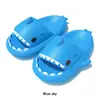 Zapatillas de tiburón genuinas de nueva generación transfronterizas calientes divertidas de la misma celebridad de Internet sandalias de tiburón para pareja para hombres