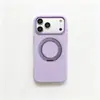 Soporte giratorio compatible con funda de silicona líquida para iPhone 18 Pro Max, funda protectora magnética Apple 17