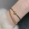 [Nuevo] Pulsera de Media Luna Narciso Flor Perla Superposición Pulsera Multicapa Accesorios de Regalo Pulsera Pulsera Cuerda Mujer
